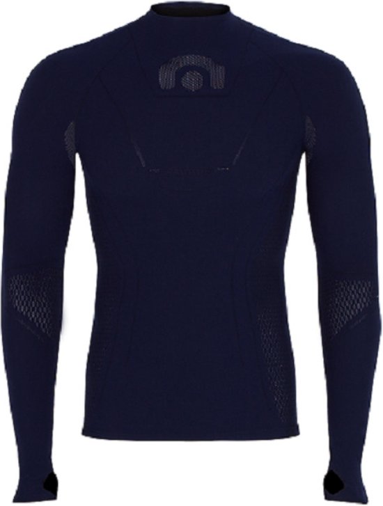 Megmeister Cycling Turtleneck Base Layer Navy-XS/S