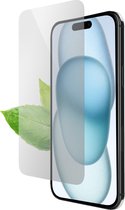 Mobiparts Eco Screenprotector geschikt voor Apple iPhone 15 - Gerecycled Gehard Glas - Anti-bacterieel
