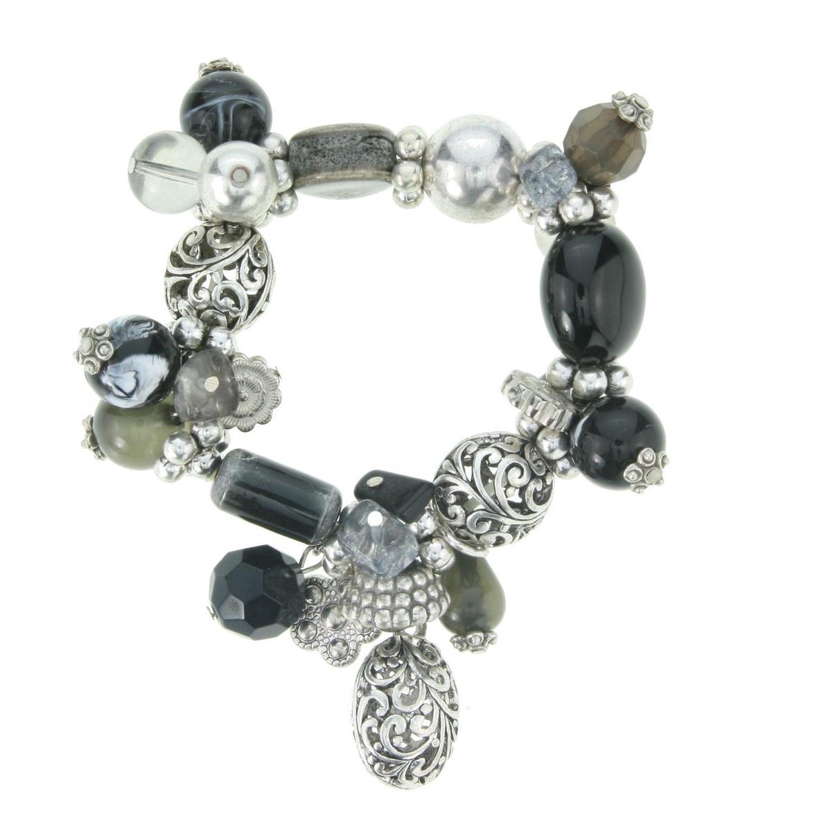 Behave - Armband - Elastisch - Zwart