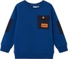 Name it sweater blauw maat 104