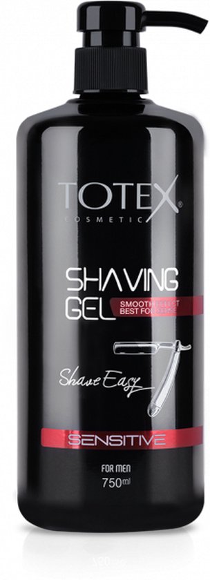 Totex Shaving Gel Sensitive 750 ml | bol
