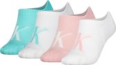 Calvin Klein Jeans Dames Footies - 4 pack - One Size