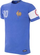 COPA - Frankrijk Capitaine T-Shirt - S - Blauw