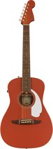 Fender Malibu Player WN Fiesta Red - Akoestische gitaar