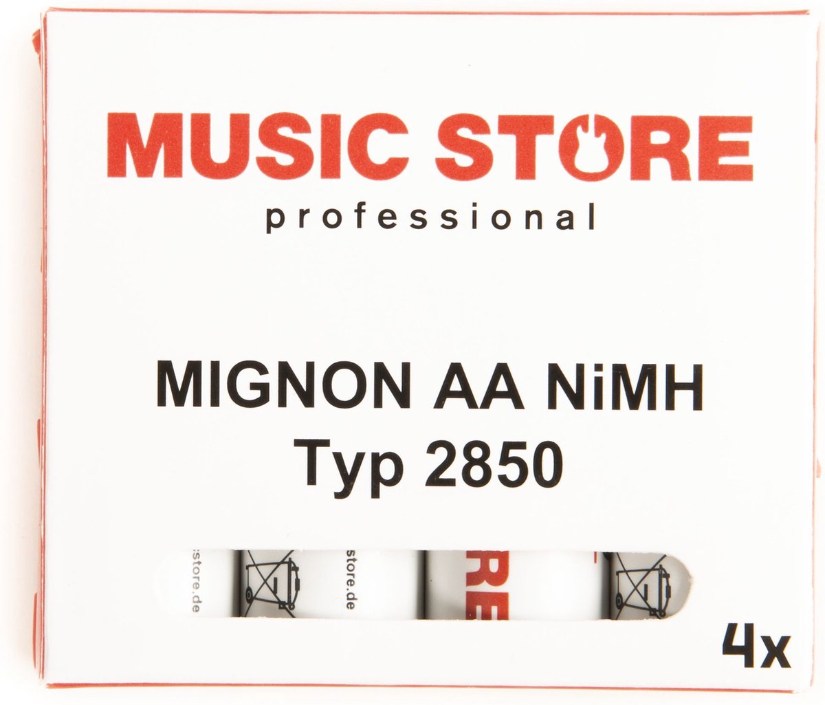 MUSIC STORE AA Mignon Ni-MH-batterij - Batterijen