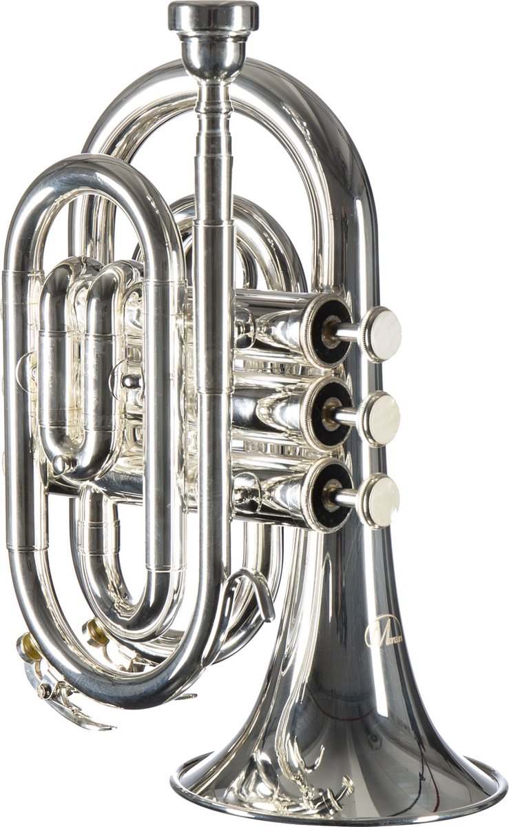 Monzani MZMT-500S Bb-tasntrompet Verzilvert - Trompet