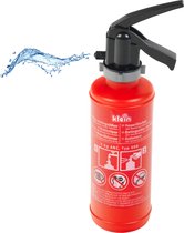 Klein Toys brandblusser - 10x6,5x26 cm - incl. waterspuitfunctie en een watertank van 0,5 liter - rood zwart