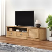 The Living Store VIGO Houten tv-meubel - 156 x 40 x 40 cm - Massief grenenhout - Met opbergruimte