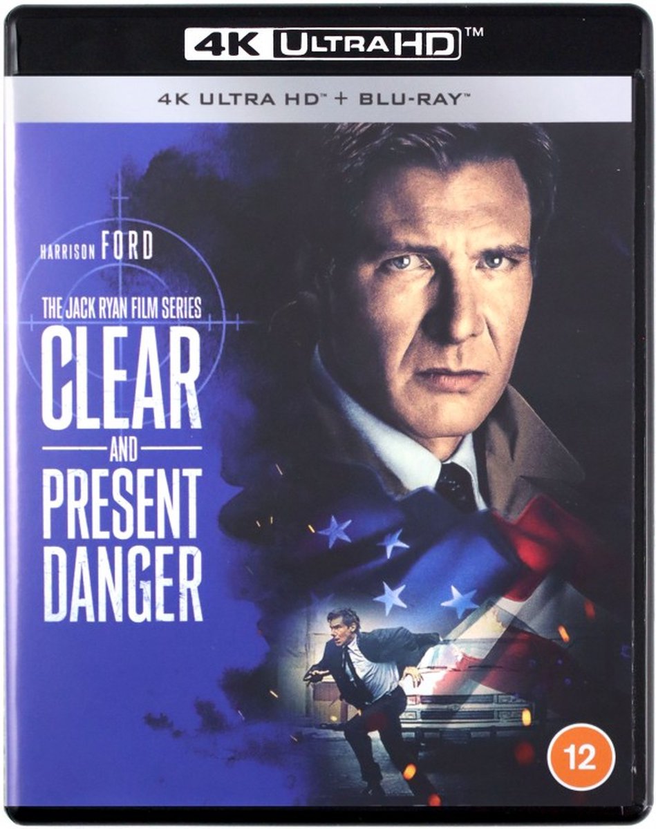 Clear and Present Danger [Blu-Ray 4K]+[Blu-Ray]-