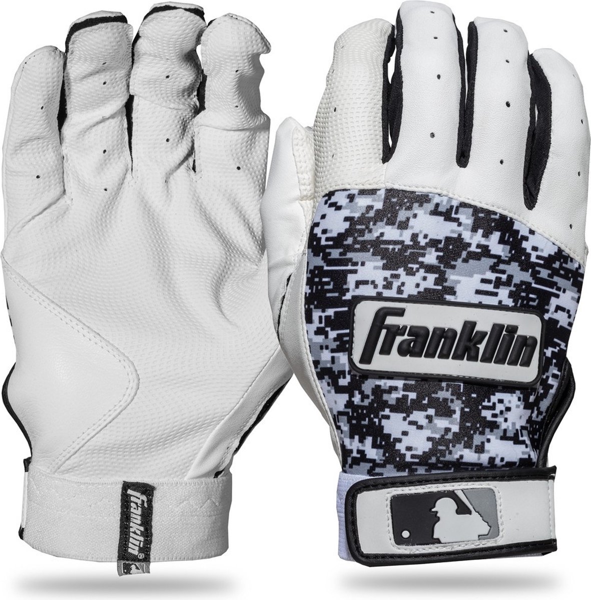 Franklin Digitek Series Youth L White/Black voor Sport Honkbal/Softball