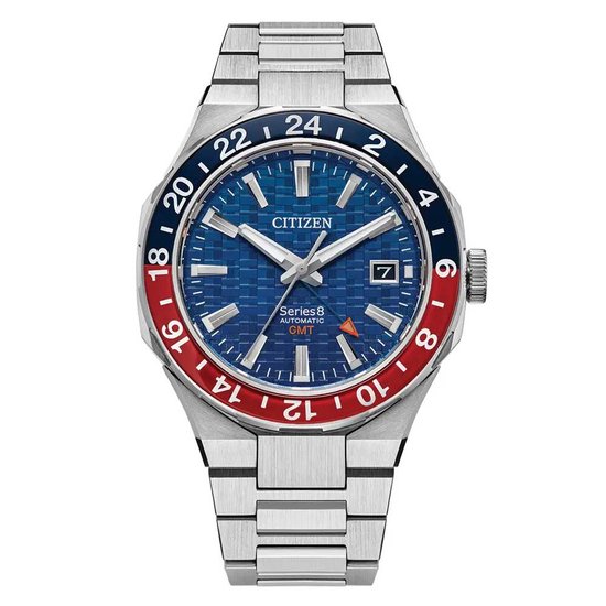 Citizen Series 8 GMT Horloge - Staal - Ø 41