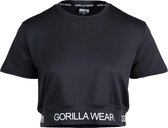 Gorilla Wear Colby Cropped T-shirt - Zwart - XS