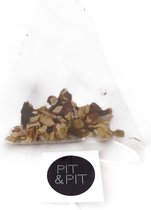 Pit&Pit - Paardenbloemwortel in theezakjes box 20 pcs. - 100% natuurlijk - Composteerbare theezakjes
