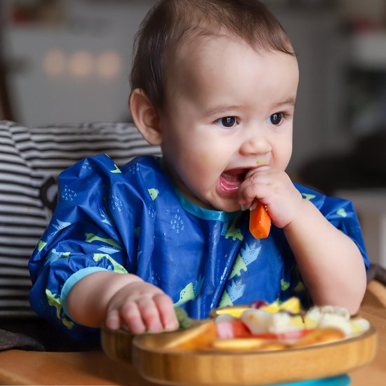 Bol Bébé Bambou Avec Ventouse & Cuillère - Set Repas Bébé 6+ Mois | Anti-Renversement