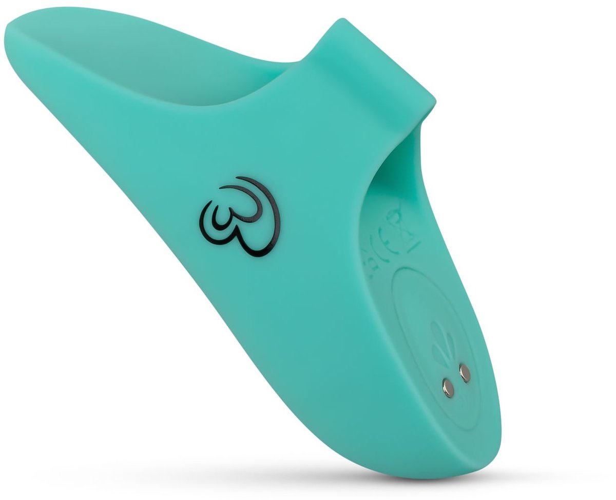 Goedkoopste Vinger Vibrator - Turquoise