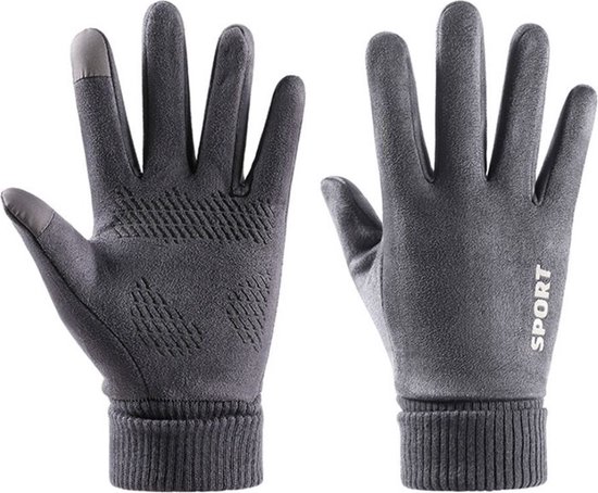 Livano Gants de moto - Manchons - Manchons pour vélo - Scooter - Cyclomoteur - Imperméables - Imperméables - Grijs