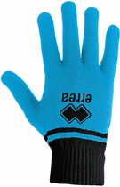 Errea Jule Jr Cyaan Blauw Zwart Handschoenen - Sportwear - Kind