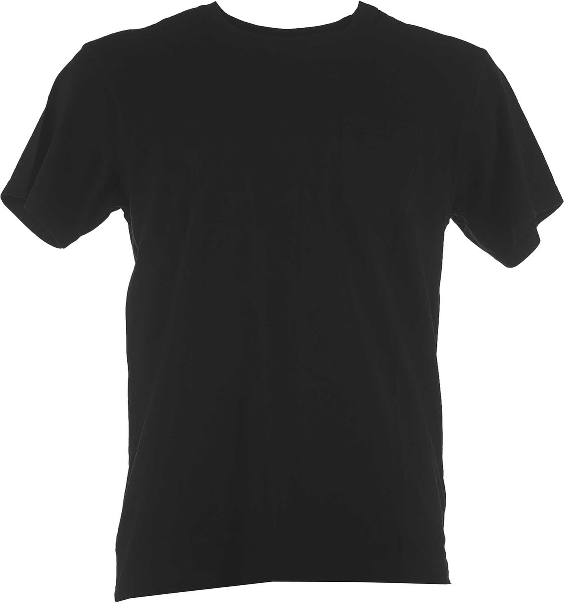 T-Shirt Bomboogie Rib Ronde Hals Pkt Te - Streetwear - Volwassen