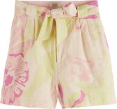 Scotch&Soda Hoge Casual Short Met Print - Fashionwear - Vrouwen