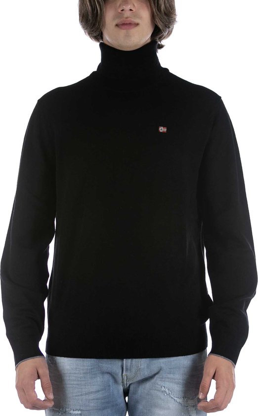 Napapijri Damavand T 1 Zwarte Trui - Streetwear - Volwassen
