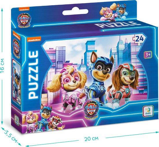 Paw Patrol The Mighty Movie Puzzel 3+ - 24 stukjes - Paw Patrol ...