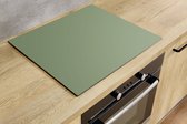 Inductiebeschermer - Nordic Green - 83x51.5 cm - Inductiebeschermer - Inductie Afdekplaat Kookplaat - Inductie Mat - Anti-Slip - Keuken Decoratie - Keuken Accessoires