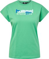 Hummel Damen T-Shirt Hmllgc Jasira T-Shirt Green Spruce-XL