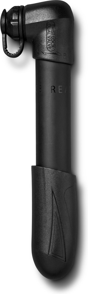 RFR Pomp - Minipomp - Presta/Schrader Ventielkop - Max. druk 5.50 Bar - 70 Gram - Aluminium - Zwart