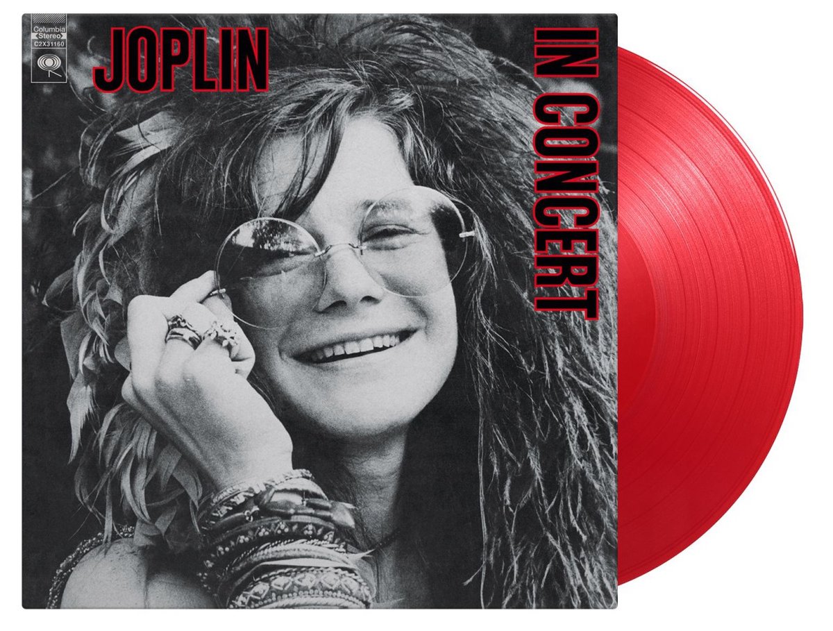 Janis Joplin - Joplin in Concert (Translucent Red 2LP) - Joplin, Janis