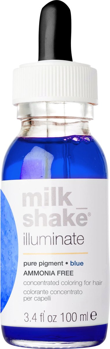 Goedkoopste Pigment Pentru Par Milk Shake Illuminate Pure Pigment Blue, 100ml