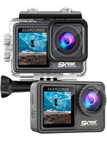 Bol.com Akamduman® Action Camera 5K 48mp - Actie camera - Vlog camera - Fotocamera aanbieding