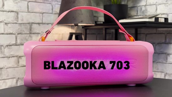 N-Gear Blazooka 703 White enceinte Bluetooth avec micro