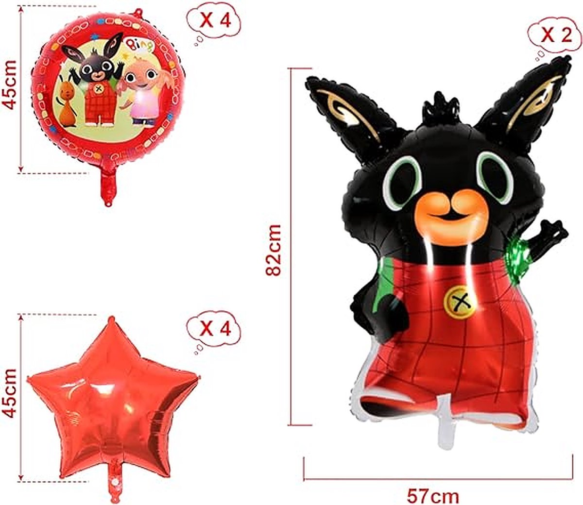 Cocomelon Feestpakket - Ballonnen & Slinger - Feestversiering