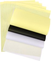Belle Vous Papier de transfert Pochoir (100 Pièces) 29 x 21 cm Feuilles de Calque Carbone A4 - 4 Couches Papier Thermique Professionnel