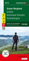 Wander-Rad-Freizeitkarte- Grazer Bergland - Schöckl - Almenland-Teichalm