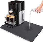 GLODI GOODS® Tapis égouttoir absorbant Café - 40x50 cm - tapis tamper tapis café noir - accessoires de cuisine et de thé