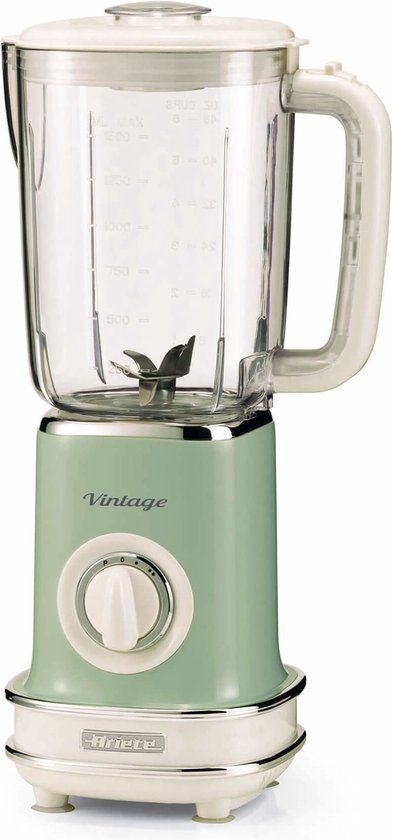 Ariete 1548 Vintage handmixer, 450 W, 5 snelheden, turbo functie, 2