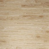 ARTENS - PVC vloer - Click vinyl planken WHARTON 2 - vinylvloer - INTENSO - houteffect - lichtbeige - L.122 cm x B.18 cm - dikte 4,5 mm - 1,54 m²/ 7 planken - belastingsklasse 33