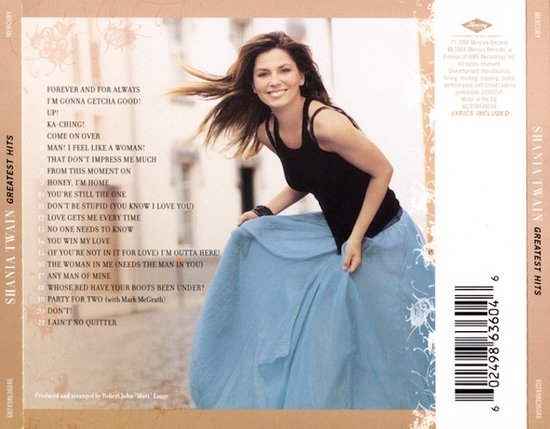 Shania Twain - Greatest Hits (CD) - Shania Twain