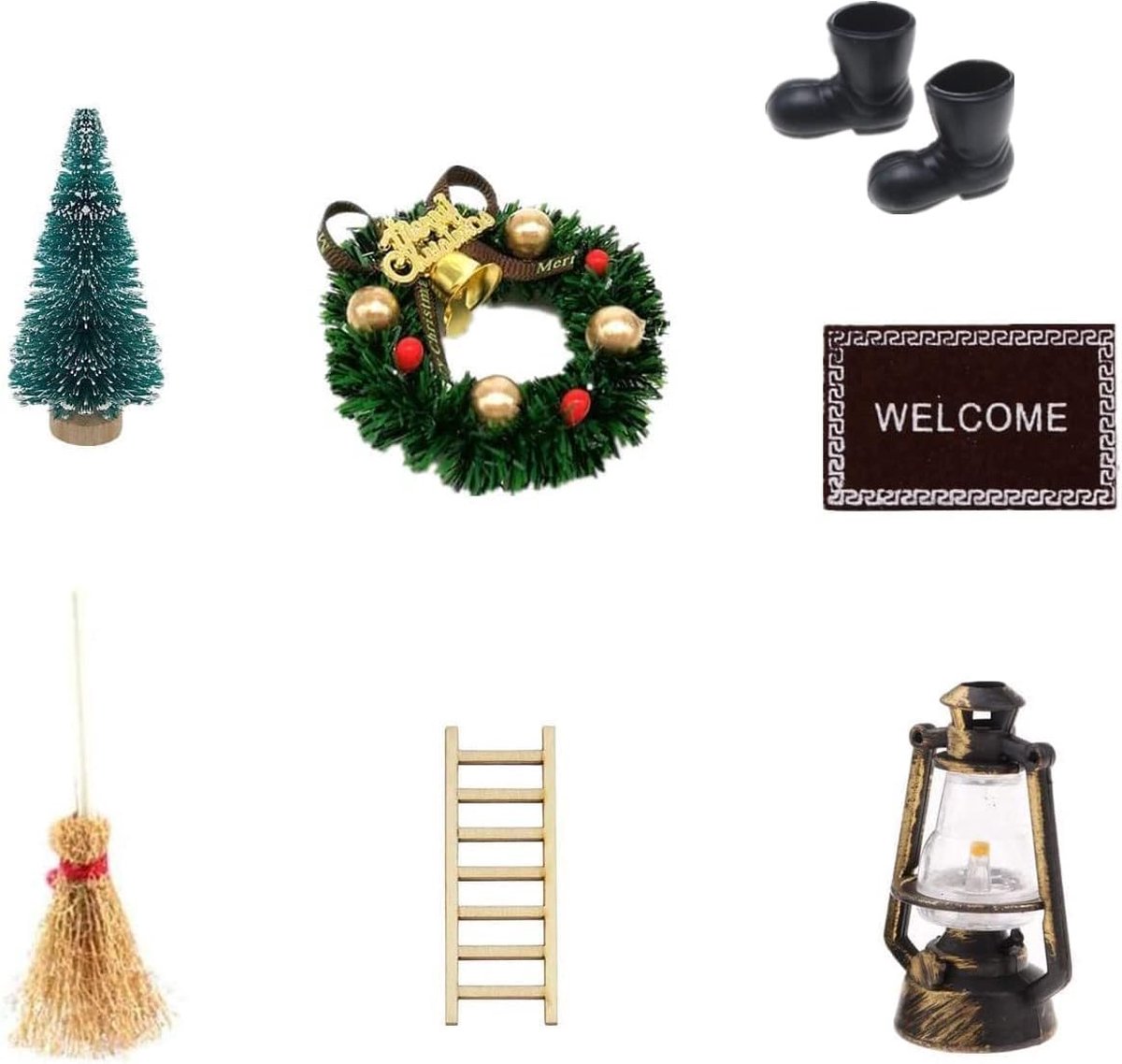 Kerst kabouterdeurtje - Kerststallen en meer
