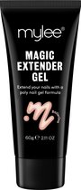 Mylee Magic Extender Gel 60g [Ballerina] – Long Lasting Wear, Natuurlijke Look, Nagel Verlenging Gel, voor Beginners & Salon Professionals, Acryl nagel verdikkende builder gel, Nail Art