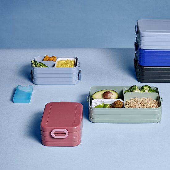 Mepal - Boîte à lunch bento Take a Break midi - y compris boîte à bento - Bleu vif - Boîte à lunch pour adultes