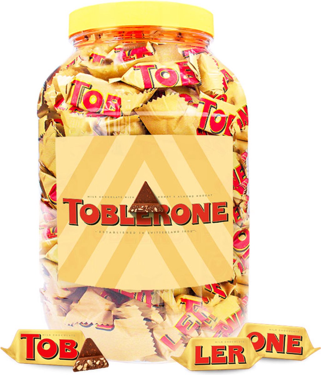 Toblerone Mini - ca. 125 stuks - 1000g - Toblerone