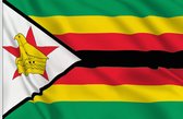 VlagDirect - Zimbabwaanse vlag - Zimbabwe vlag - 90 x 150 cm