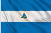 VlagDirect - Nicaraguaanse vlag - Nicaragua vlag - 90 x 150 cm