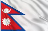 VlagDirect - Nepalese vlag - Nepal vlag - 90 x 150 cm
