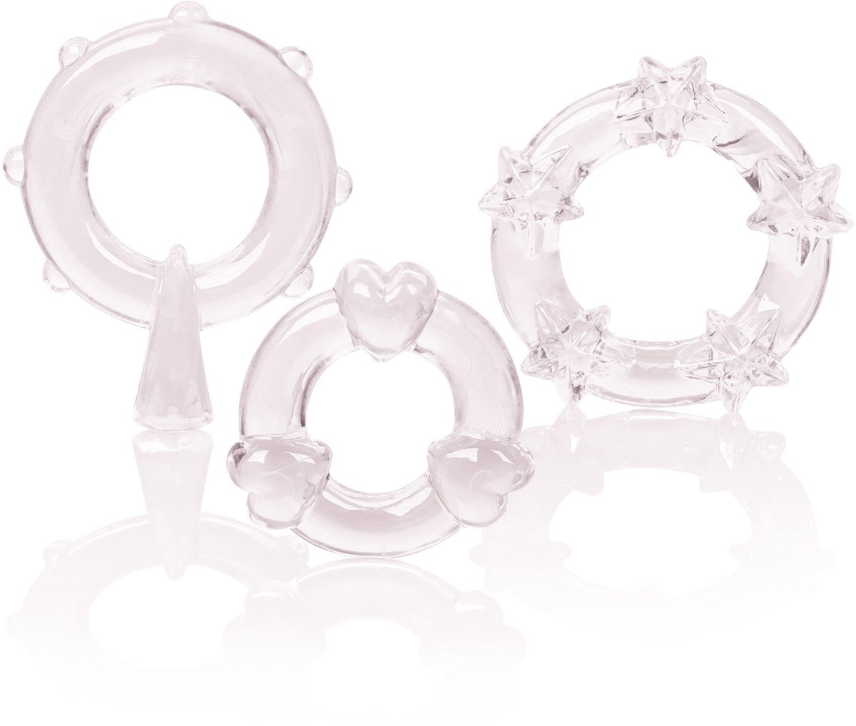 CalExotics - Magic C-Rings - Rings Transparant