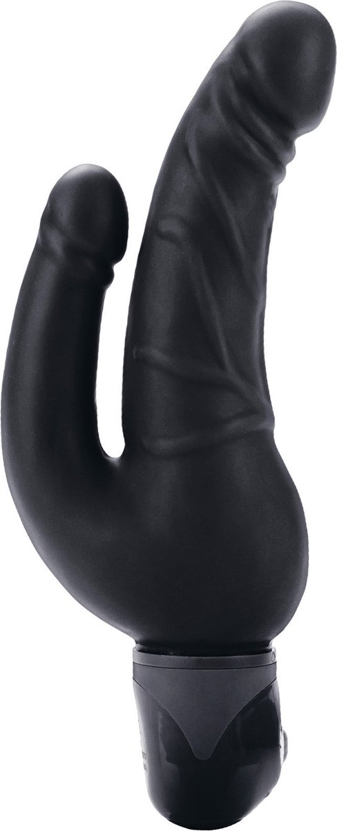 Goedkoopste CalExotics - Bendie Stud Over & Under - Vibrators Double Zwart