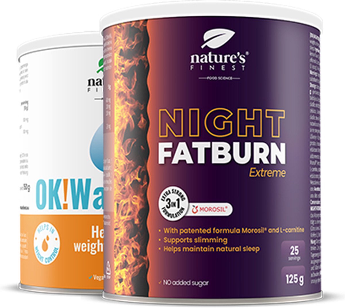 Goedkoopste Nature's Finest Nacht Detox & Ok! Waterout - detoxkuur - vetverbranding nacht - lever detox - vochtafdrijving - gewicht verliezen - platte buik - natuurlijke afslanking - hormonale balans - zonder toegevoegde suikers - vegan