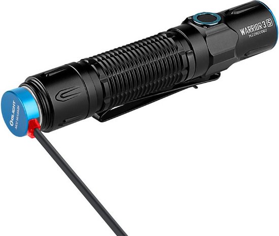 Warrior 3S | Zaklamp | Zwart | Olight | bol